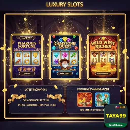 taya99 luxury slots promotions